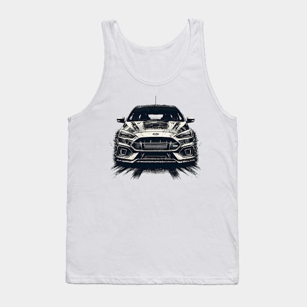 Ford Focus Tank Top by Vehicles-Art